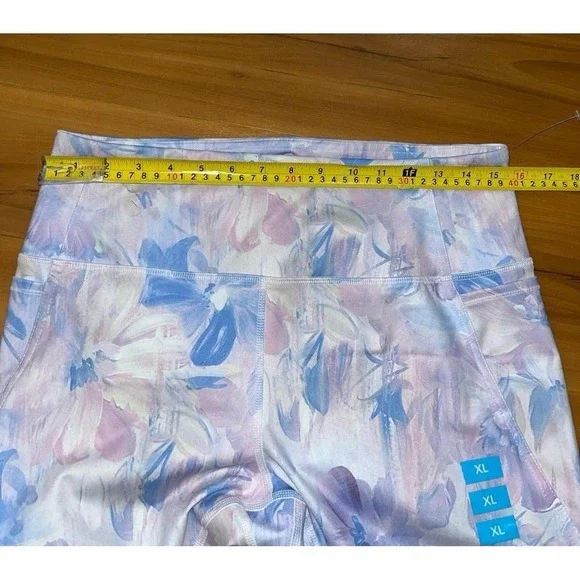 Womens RBX Live Life Active Colorful Athletic Performance Leggings - Picture 6 of 6